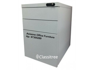 Metal Mobile Pedestal with Combination lock & Master key control   Asiaone Office Furnitue  97305289