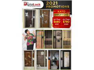 (Nex Branch) HDB Kato Simplify Gate from $680 with free install  hp 86848880 Jeff  $680