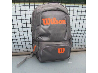 Wilson tennis bag. Hold two racquets, light, spacious and waterp