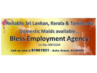 Providing Domestic Helpers from Sri Lanka, Kerala & Tamilnadu