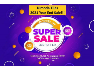 Dimoda Tiles 2021 Year End Sale  Offer valid till 31st Dec 2021.