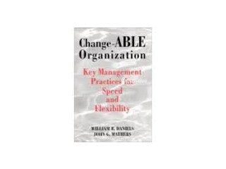 Brand New Book   Change ABLE Organization