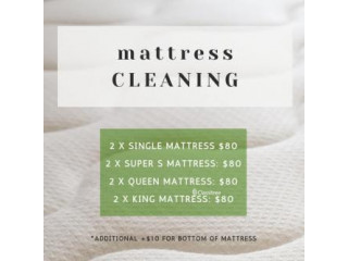 CHEAPEST mattress cleaning at 18+/mattress*