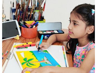 Online Art Classes for Kids! Whatsapp me at 98625533