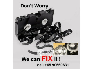 Mouldy & Broken Video Tape Can be Fixed