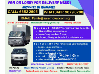 VAN & LORRY FOR DELIVERY SERVICES IN SINGAPORE